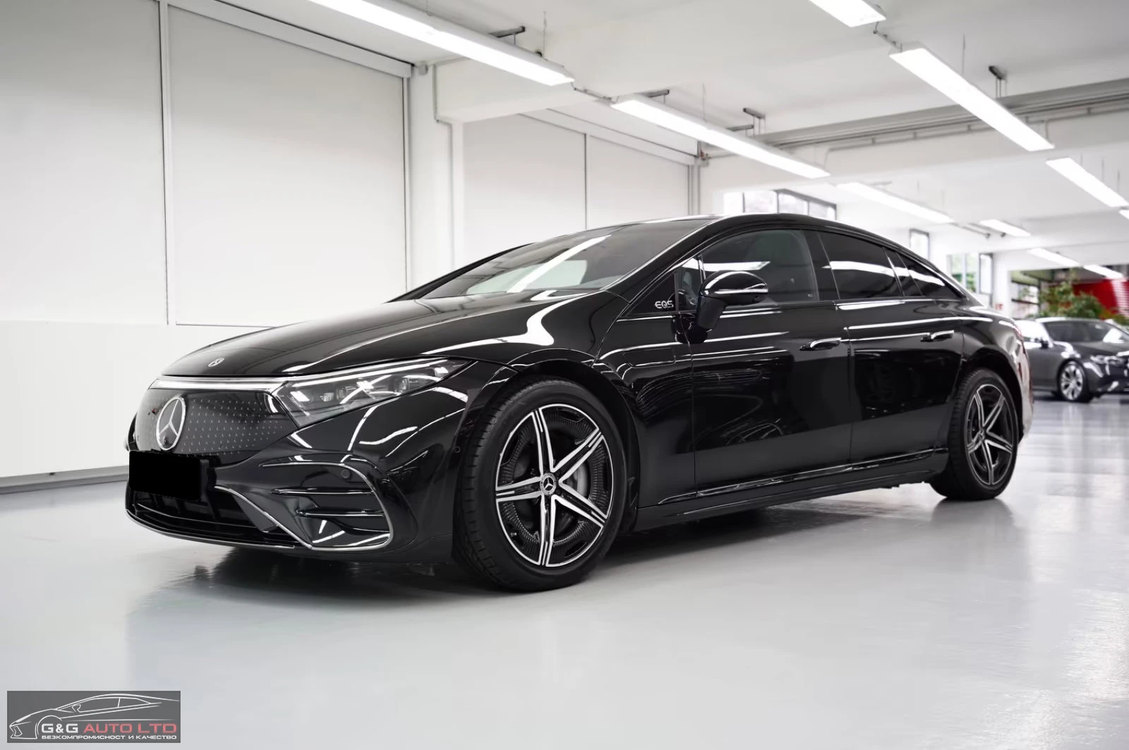 Mercedes-Benz EQS 450+ /AMG-LINE/360HP/NIGHT/360/MASSAGE/PANO/360g, снимка 1