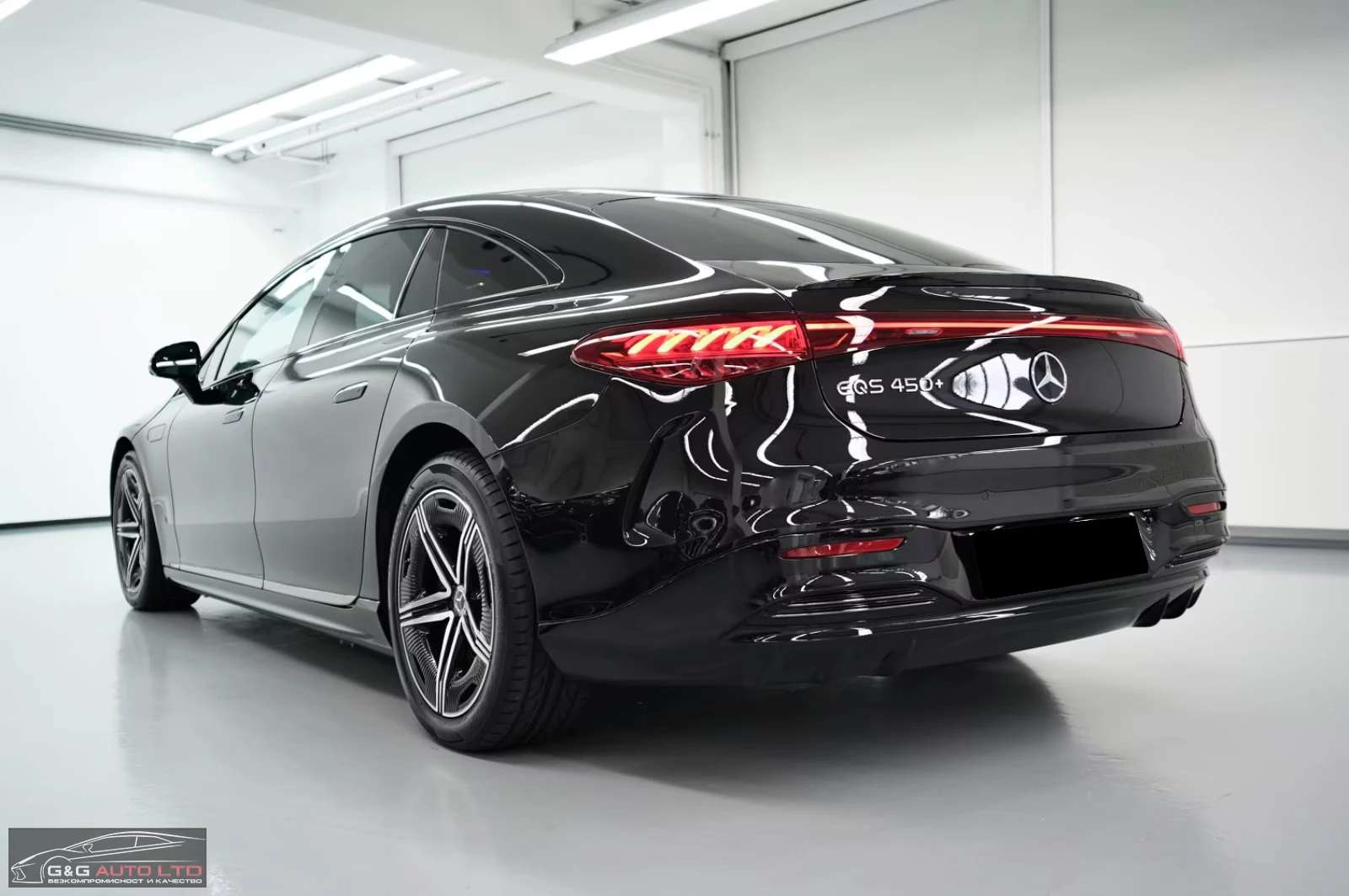 Mercedes-Benz EQS 450+ /AMG-LINE/360HP/NIGHT/360/MASSAGE/PANO/360g - изображение 2
