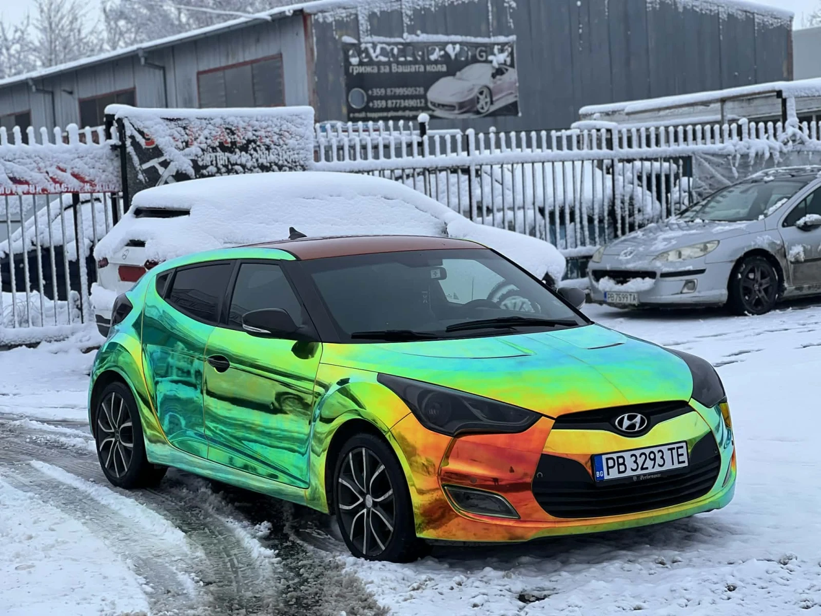 Hyundai Veloster  1.6T* 200кс* GRAND PRIX* РЕГИСТРАЦИЯ* ГАЗ* ТОП* * , снимка 2 - Автомобили и джипове - 54046741