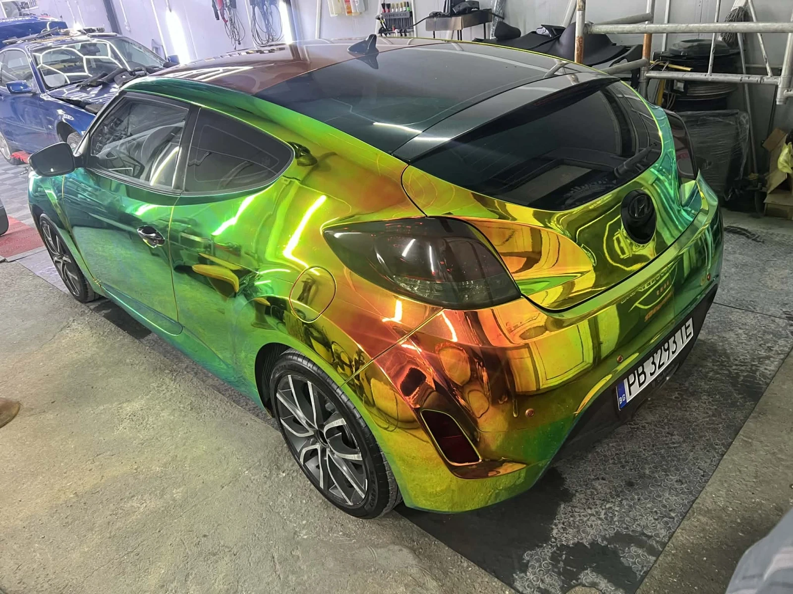 Hyundai Veloster  1.6T* 200кс* GRAND PRIX* РЕГИСТРАЦИЯ* ГАЗ* ТОП* * , снимка 17 - Автомобили и джипове - 54046741