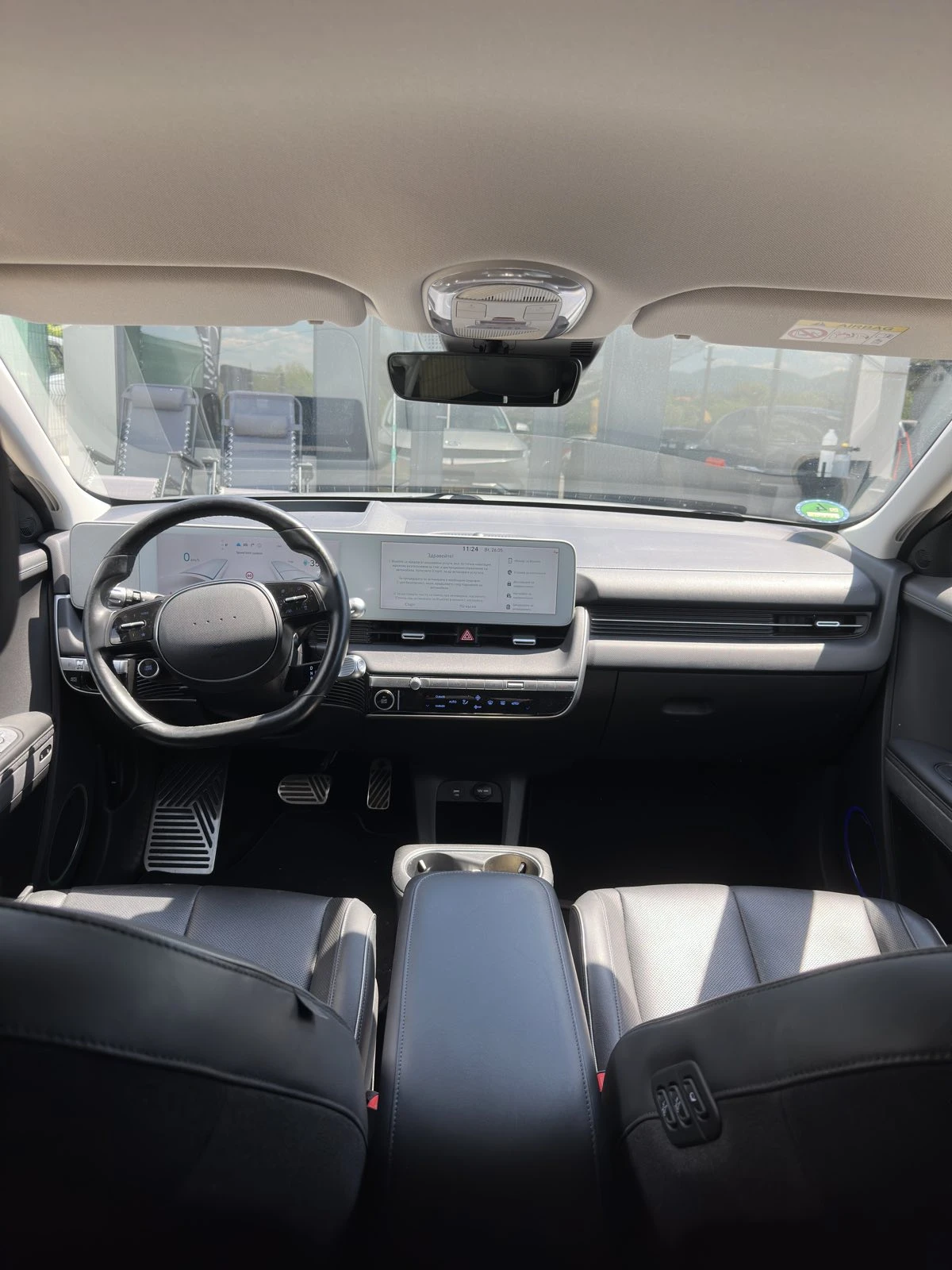 Hyundai Ioniq 5 72.6KWh/AWD/UNIQ/360/HEADUP/BOSE, снимка 9 - Автомобили и джипове - 54677642