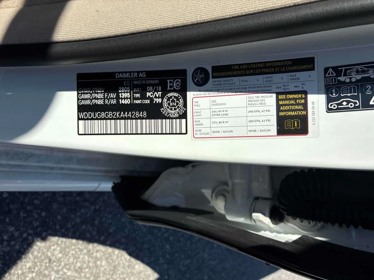 Mercedes-Benz S 560 CARFAX, снимка 10 - Автомобили и джипове - 54700186