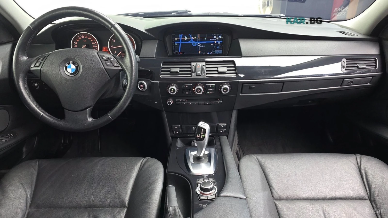 BMW 520 E60* КОЖА* ПОДГРЕВ* НАВИ* ПАНО, снимка 5 - Автомобили и джипове - 55905511