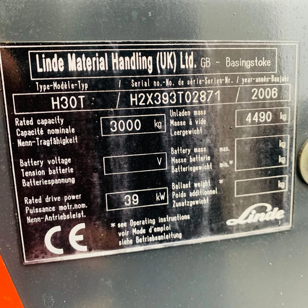 Мотокар Linde 3 ТОНЕН / 4 МЕТРА / ГАЗОКАР / СВОБОДНИ ИЗВОДИ, снимка 8 - Индустриална техника - 55160834