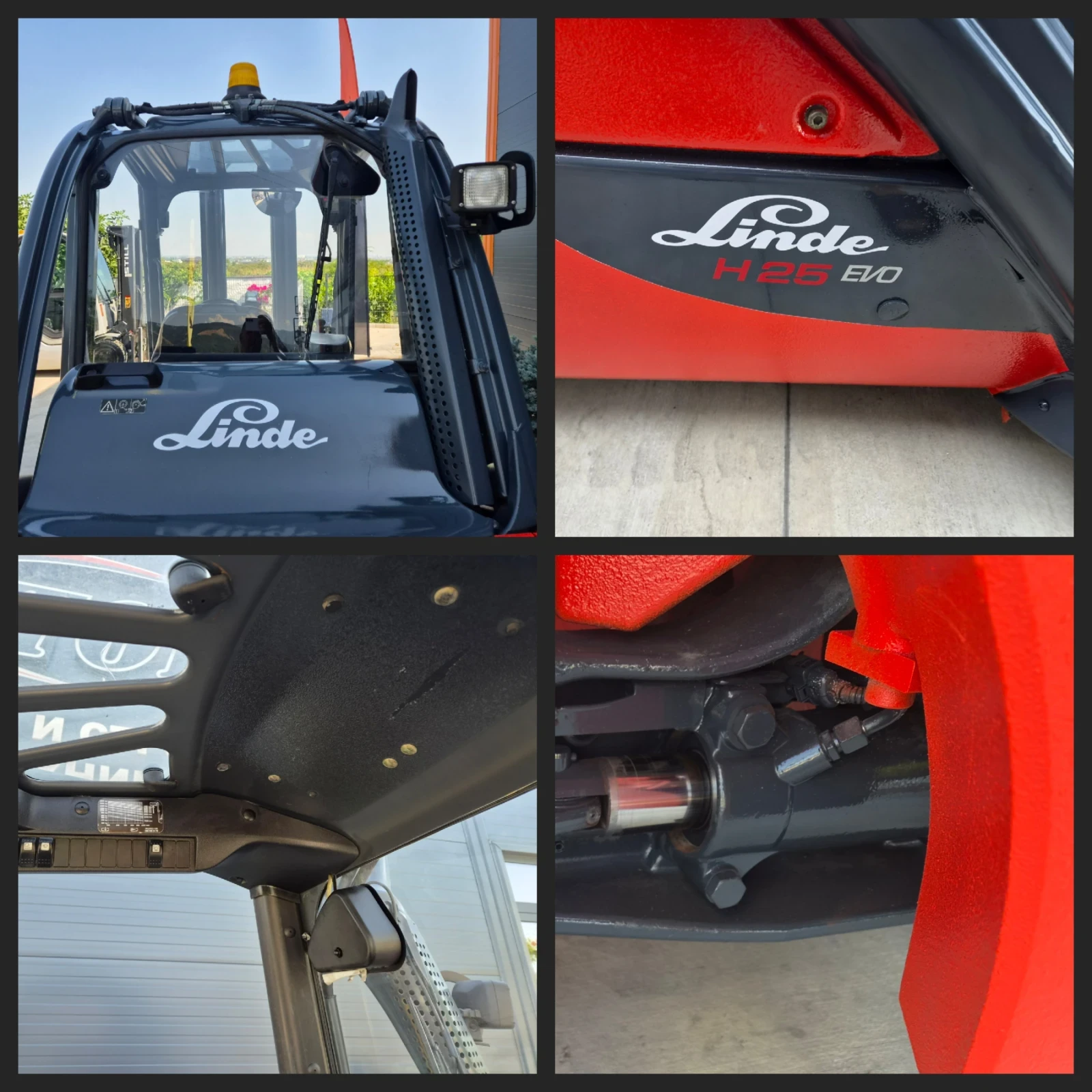 Мотокар Linde H25T EVO / 5.5 м / ГАЗОКАР / ТРИПЛЕКС / ОБСЛУЖЕН !, снимка 16 - Индустриална техника - 55160834