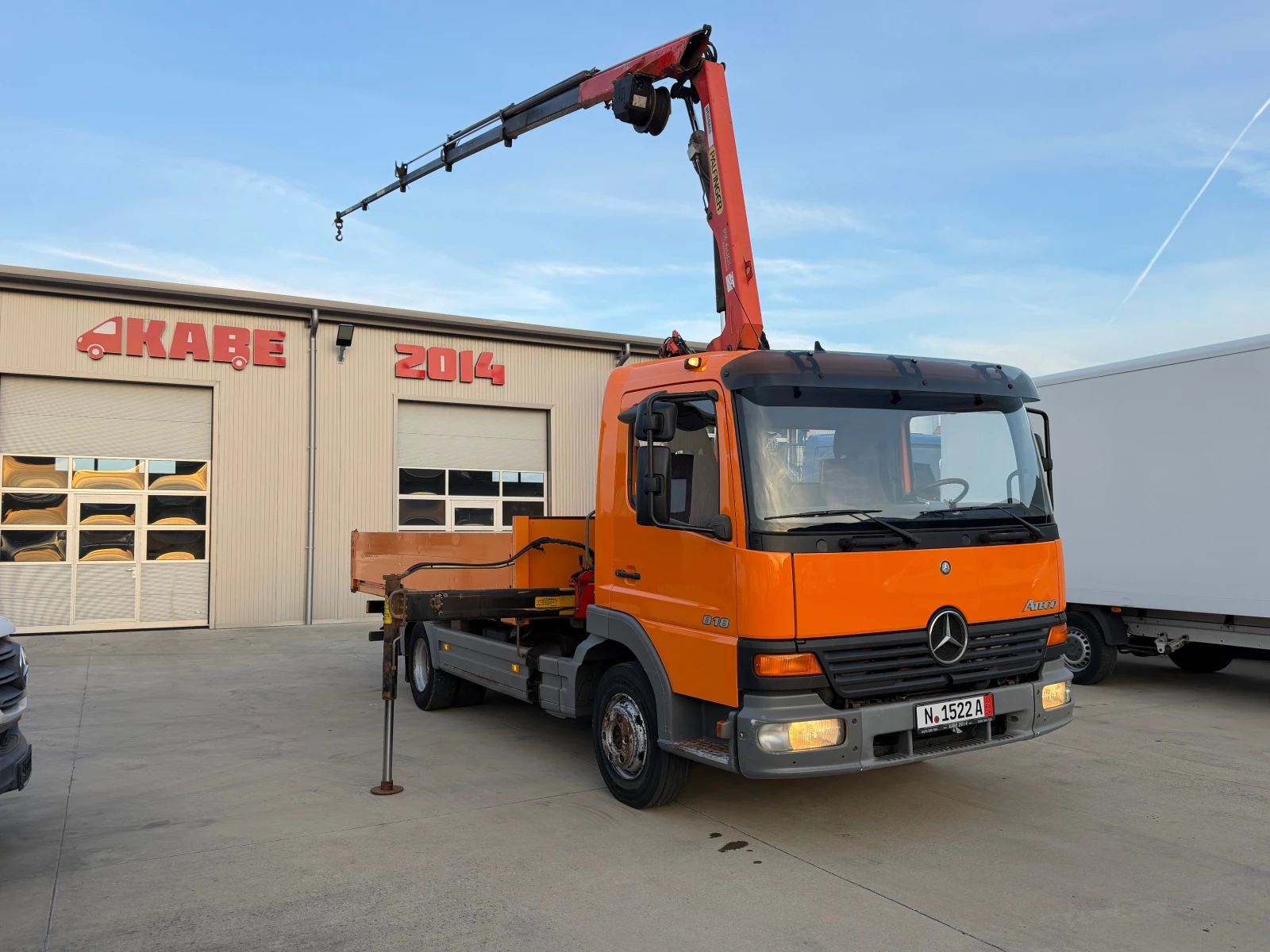 Mercedes-Benz Atego 818!КРАН-PALFINGER-PK6001-13м.+ ДЖОЙСТИК+ ЛЕБЕДКА!