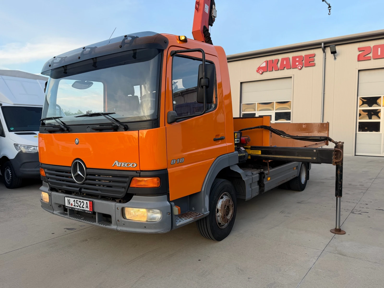 Mercedes-Benz Atego 818!КРАН-PALFINGER-PK6001-13м.+ ДЖОЙСТИК+ ЛЕБЕДКА!, снимка 4 - Камиони - 56089971