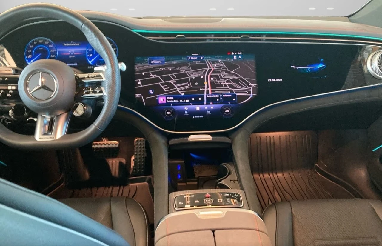 Mercedes-Benz EQS 53 AMG 4-MATIC HYPERSCREEN BURMESTER PANO, снимка 7 - Автомобили и джипове - 54857509