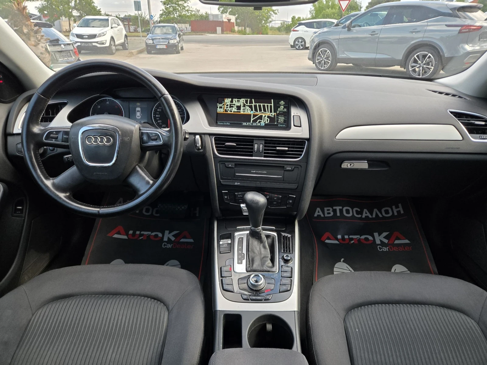 Audi A4 2.0TDI-143кс= АВТОМАТ= NAVI= LED= BLIND= LINE= CAM, снимка 12 - Автомобили и джипове - 55275166
