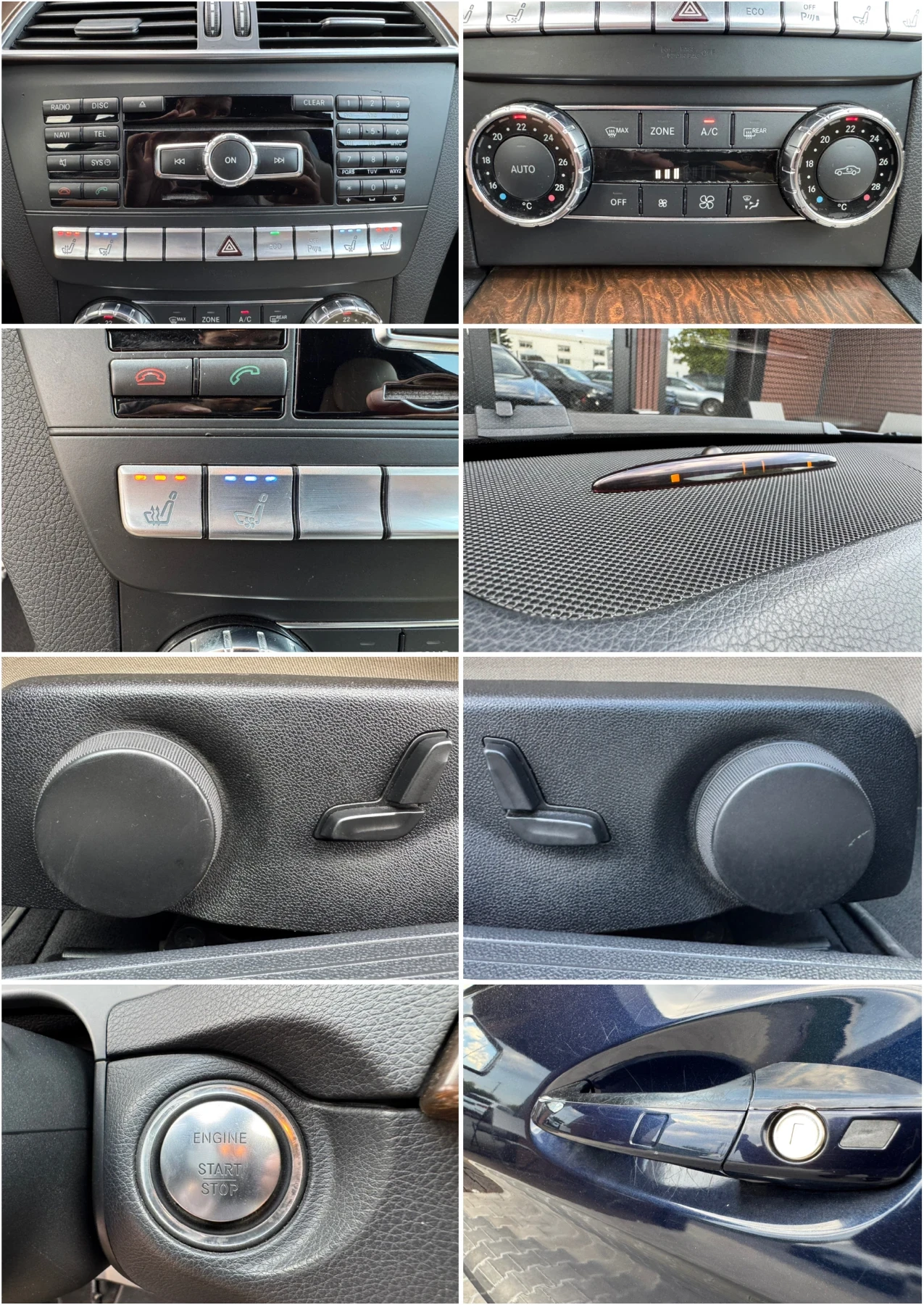 Mercedes-Benz C 350 AMG* Подгрев* Обдухване* Лизинг, снимка 15 - Автомобили и джипове - 56093884