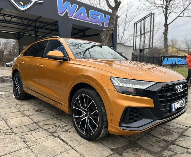 Audi Q8 55 TFSI S-line Black Optic/Luxury пакет, снимка 9 - Автомобили и джипове - 52149828