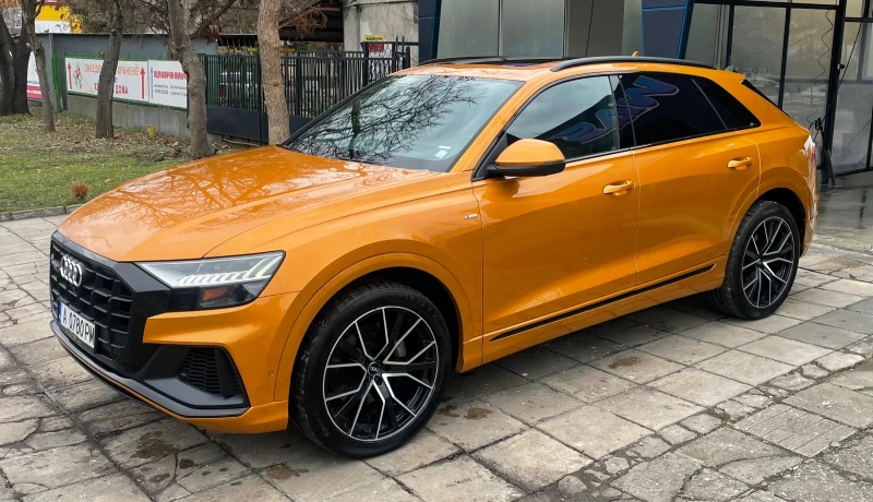 Audi Q8 55 TFSI S-line Black Optic/Luxury пакет, снимка 17 - Автомобили и джипове - 52149828