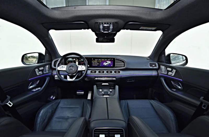 Mercedes-Benz GLE Coupe 400D 4M 3xTV AMG Optik 360 4DBURMESTER PANO, снимка 7 - Автомобили и джипове - 51841277