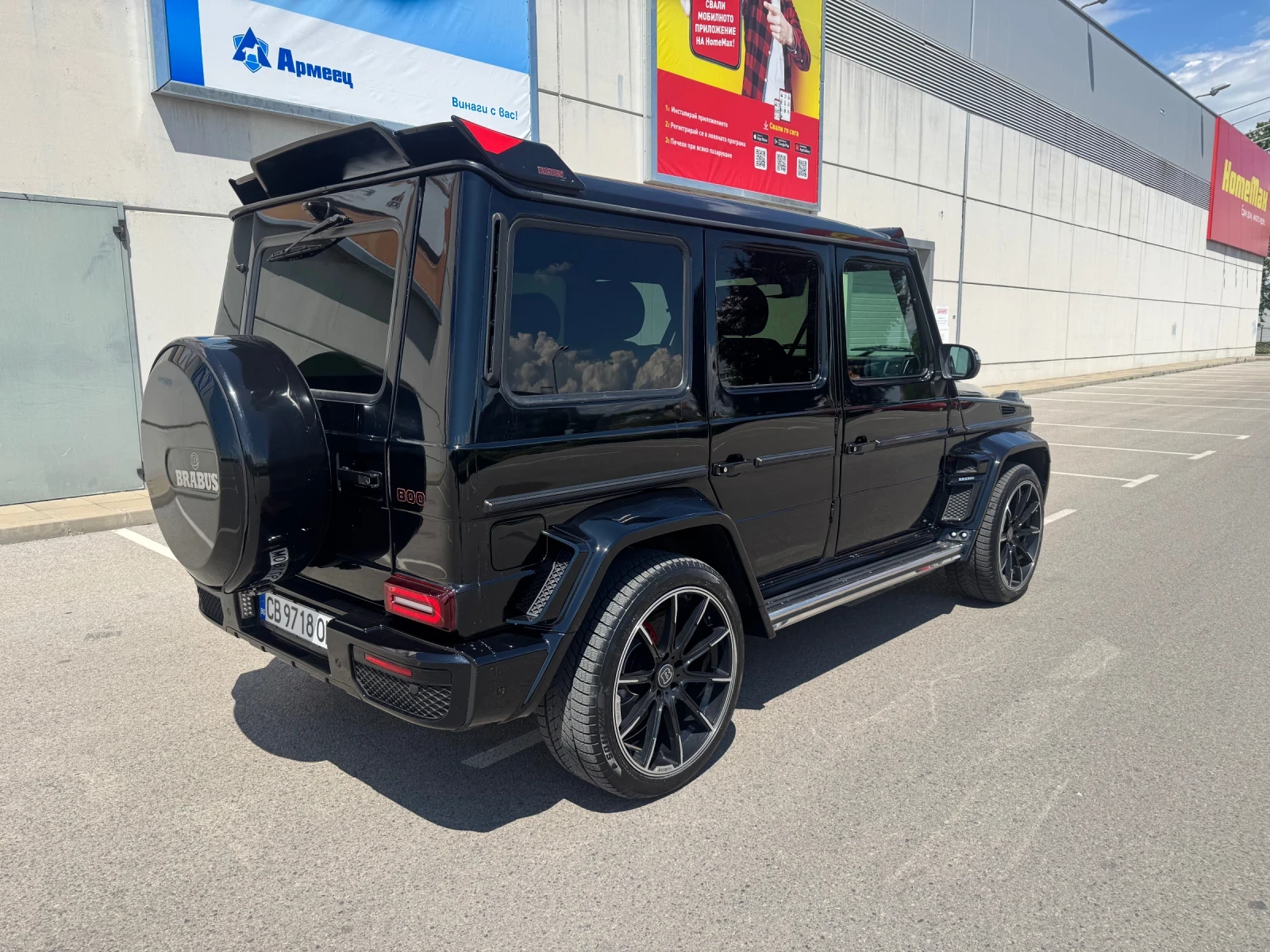 Mercedes-Benz G 500 388кс ГАЗ Brabus 800 paket 2024г Германия, снимка 3 - Автомобили и джипове - 54840987
