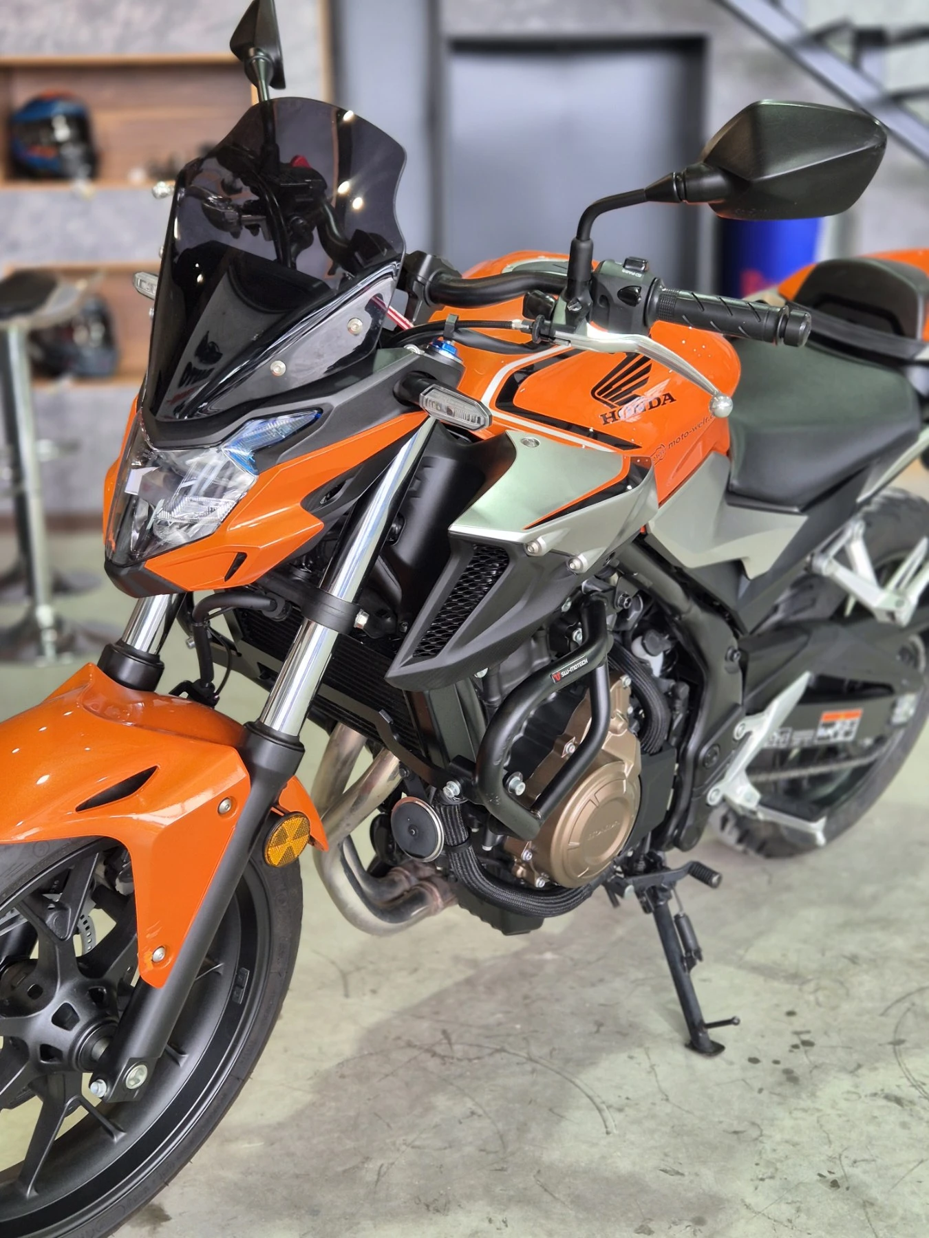 Honda Cb 500 FA ABS A2 7000км!!! Нов внос от ШВЕЙЦАРИЯ!!!, снимка 9 - Мотоциклети и мототехника - 54411780
