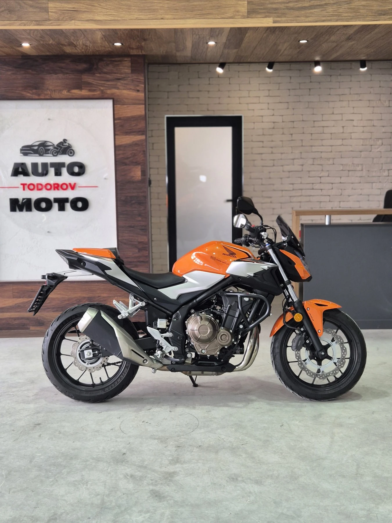 Honda Cb 500 FA ABS A2 7000км!!! Нов внос от ШВЕЙЦАРИЯ!!!, снимка 8 - Мотоциклети и мототехника - 54411780