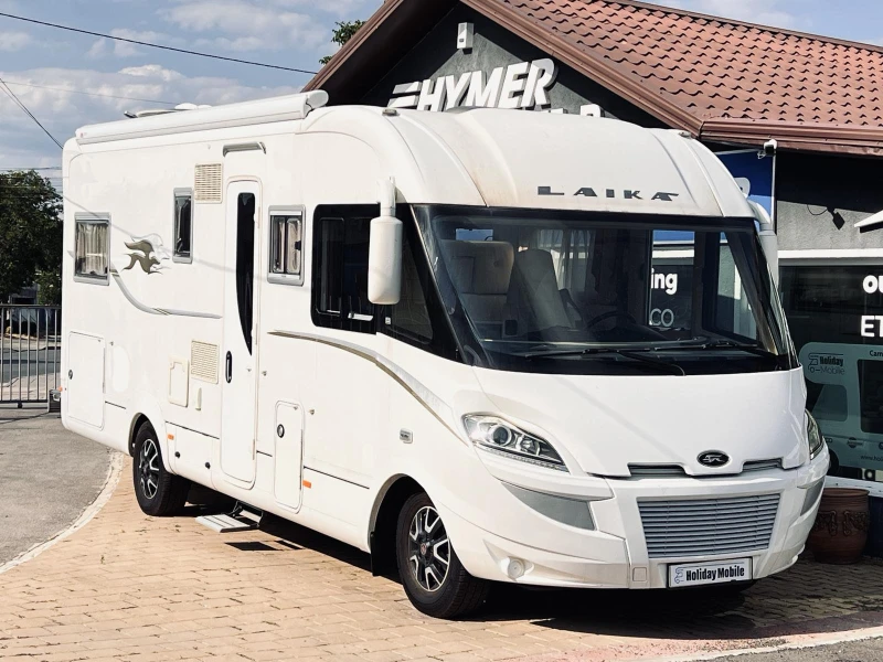 Кемпер Laika Kreos 7009, Солар, Инвертор, TV, Двоен под, снимка 4 - Каравани и кемпери - 51035586