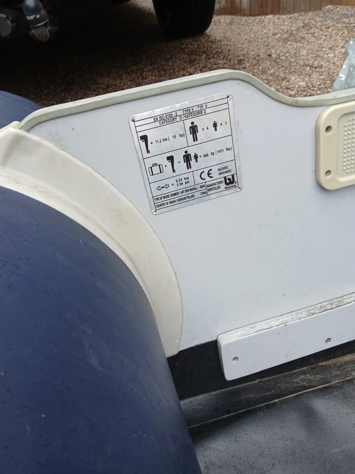 Надуваема лодка Bestway 65049 - изображение 6