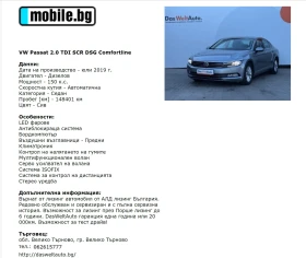 VW Passat 2.0 TDI DSG Comfortline | Mobile.bg � ����� ������ 15