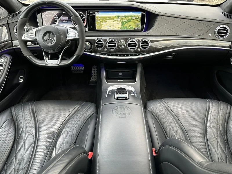 Mercedes-Benz S 63 AMG S63AMG/4matic/Pano/TV/Full, снимка 12 - Автомобили и джипове - 44402704