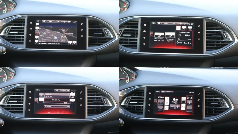 Peugeot 308 GT-Line 2.0HDI 180 К.С. АВТОМАТ KEYLESS GO, снимка 17 - Автомобили и джипове - 52417531