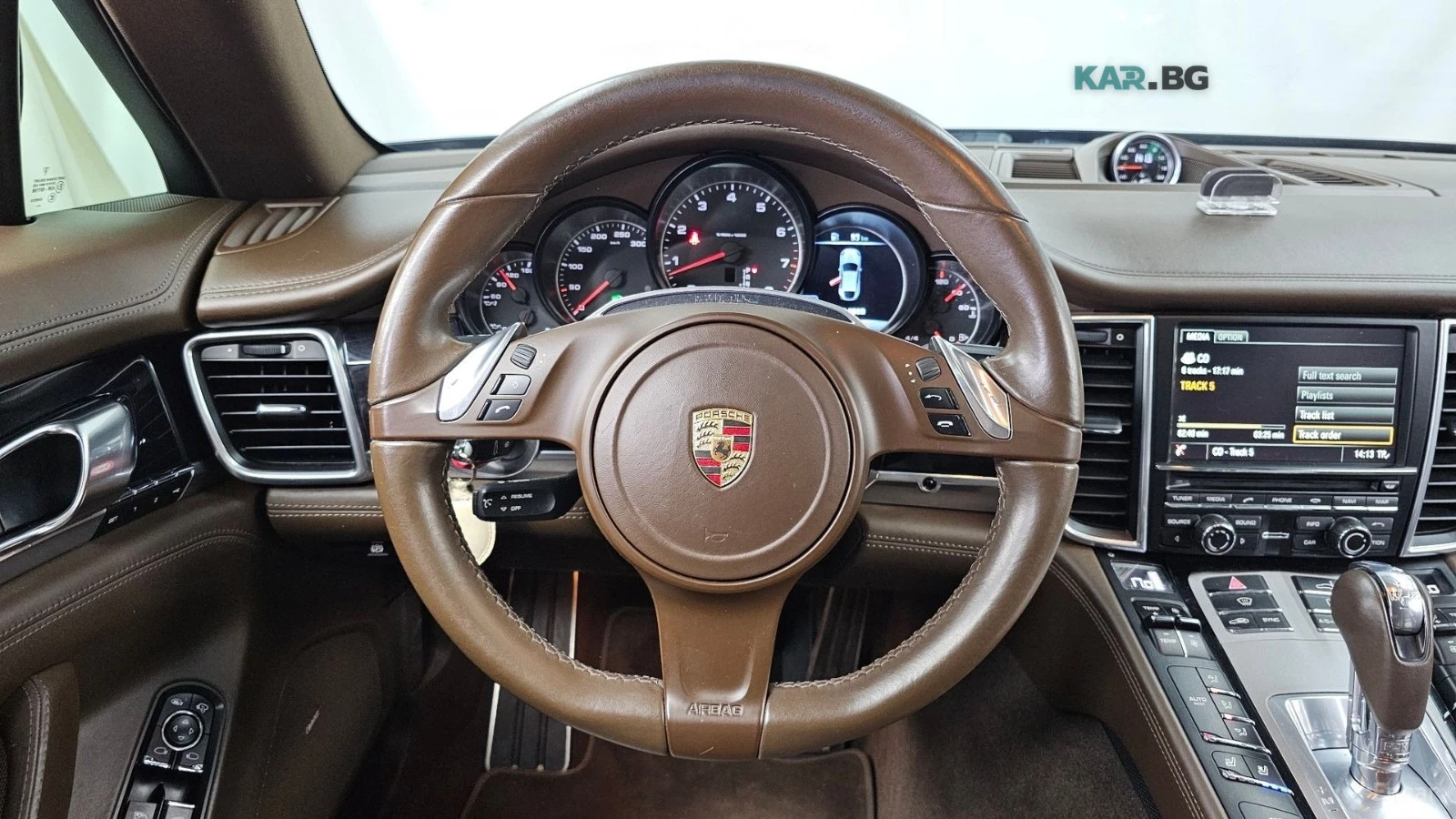 Porsche Panamera 3.6 AWD 970* КОЖА* ОБДУХВ* ПАНО* 360, снимка 11 - Автомобили и джипове - 55381617