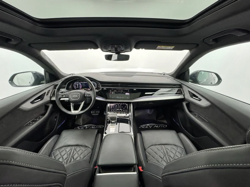 Audi Q8 5.0TDI#3xSLINE#B&O#MATRIX-LASER#PODGREV#OBDUH#PANO, снимка 9 - Автомобили и джипове - 52770972