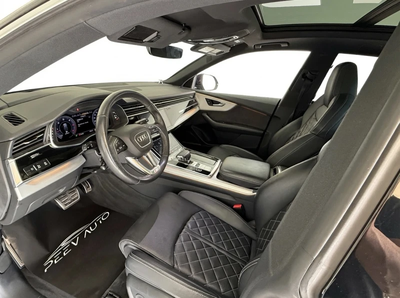 Audi Q8 5.0TDI#3xSLINE#B&O#MATRIX-LASER#PODGREV#OBDUH#PANO, снимка 10 - Автомобили и джипове - 52770972