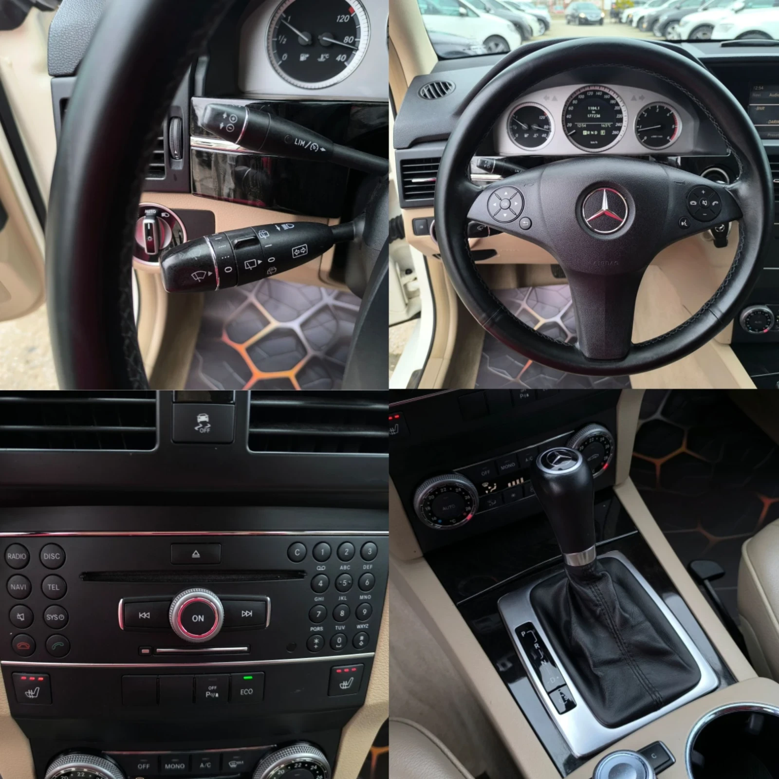 Mercedes-Benz GLK 250CDI* AMG-LINE* 4-MATIC* 7G* FACE* GERMANY, снимка 11 - Автомобили и джипове - 54027944