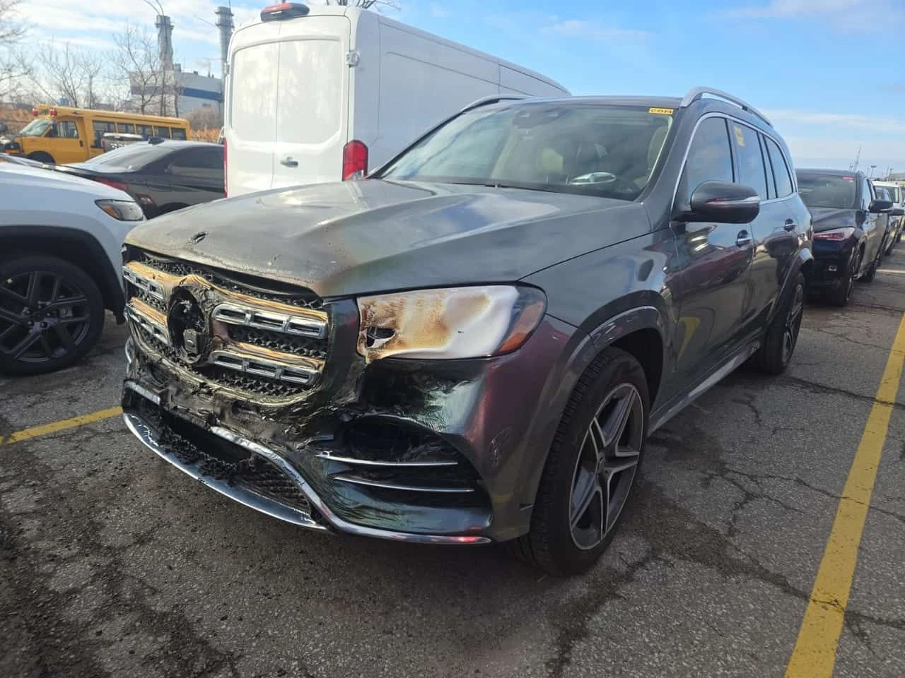 Mercedes-Benz GLS 450 * ОБДУХВАНЕ * ДИСТРОНИК * ПАНОРАМА * 360 