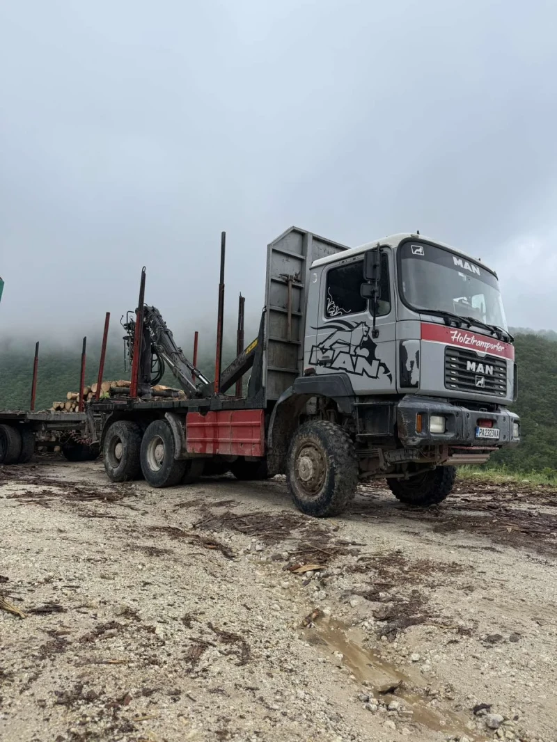 Man 32.403 6x6 Z Кран, снимка 2 - Камиони - 53509079