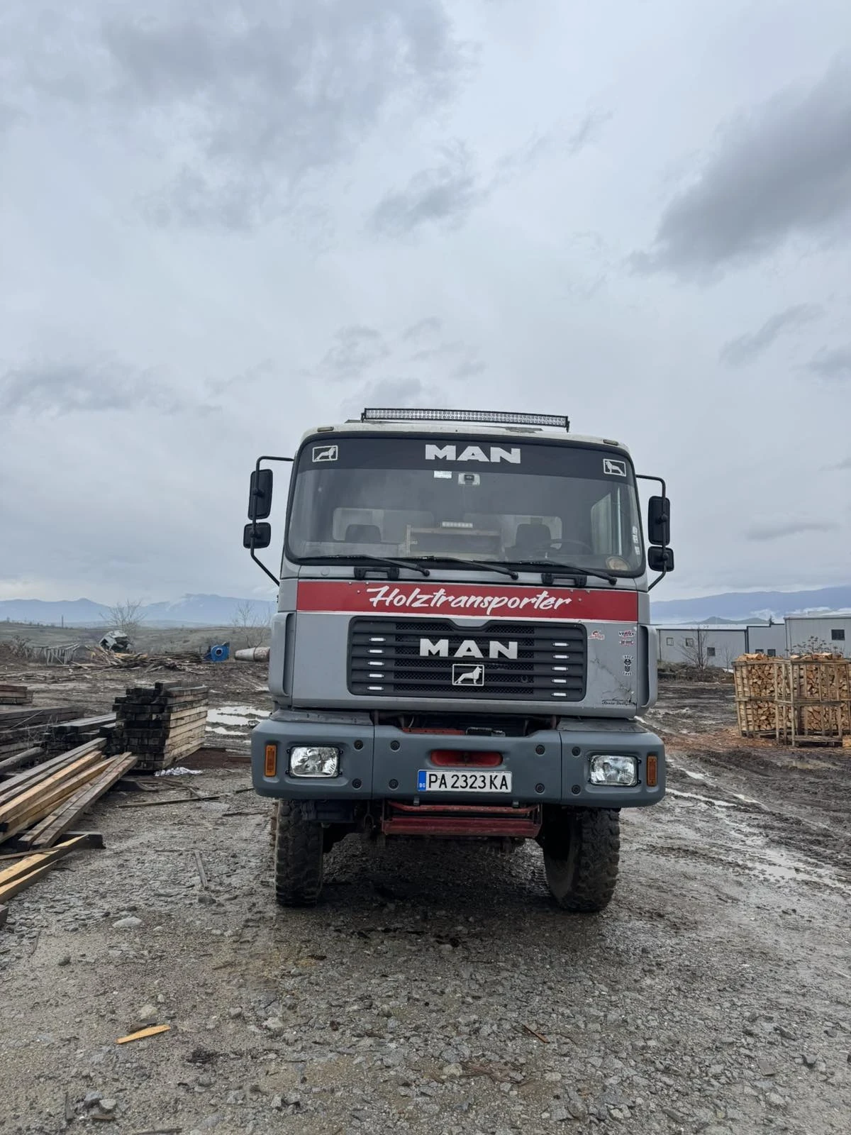 Man 32.403 6x6 Z Кран - изображение 8