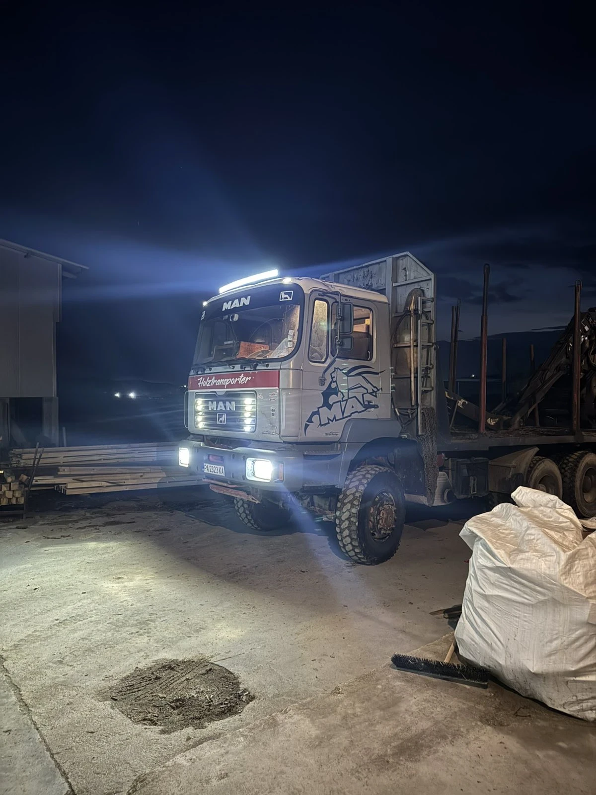 Man 32.403 6x6 Z Кран - изображение 5