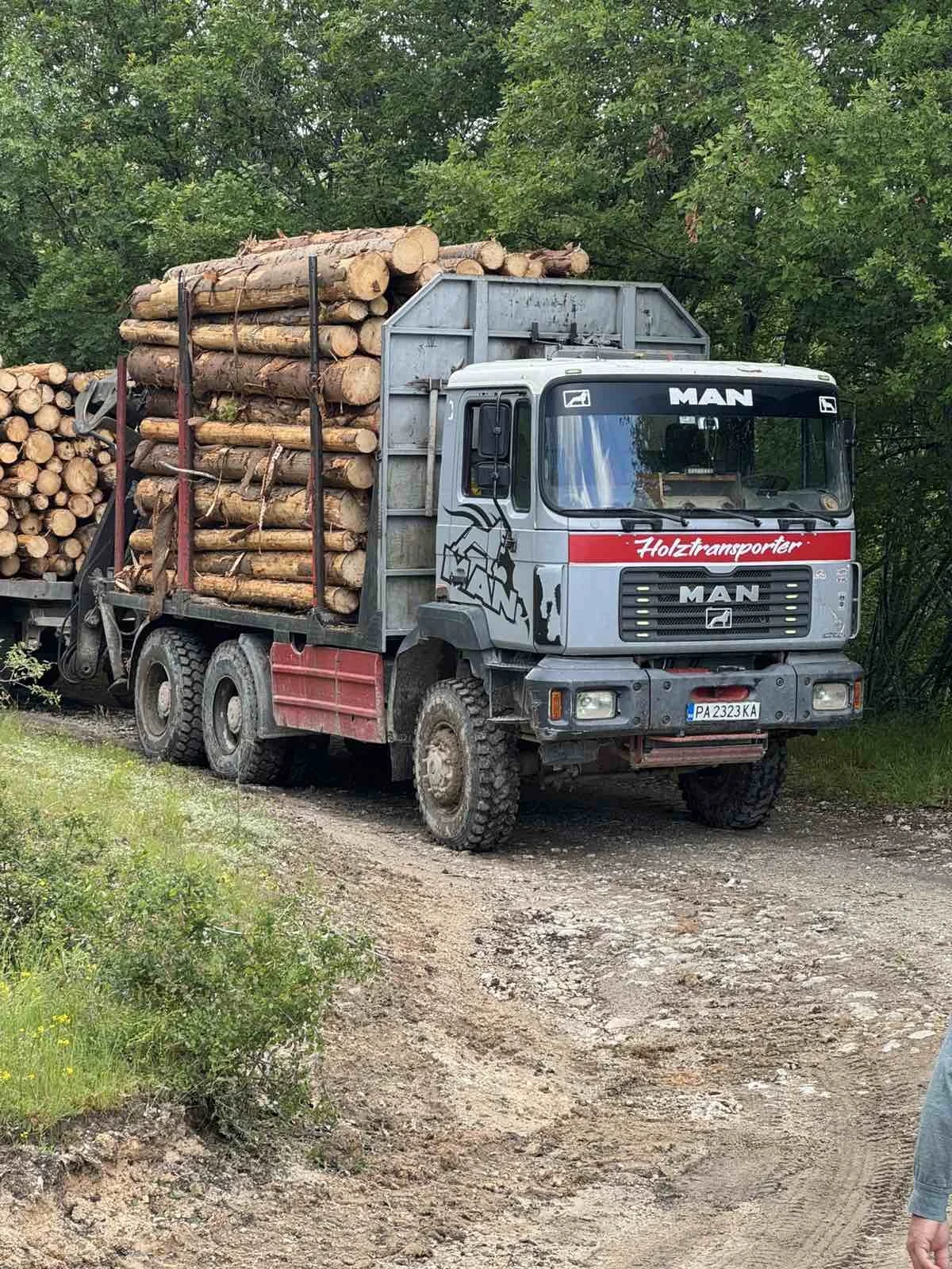 Man 32.403 6x6 Z Кран - изображение 4