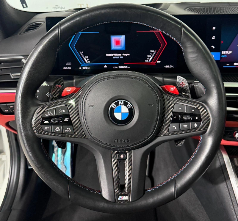 BMW M3 Competition* Ceramic* Carbon* H/K* RWD* PPF, снимка 13 - Автомобили и джипове - 50987751