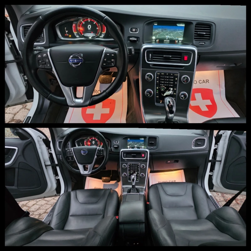 Volvo V60 2.0d * SUMMUM* AVTOMAT* KEYLESS* DISTRONIC* SWISS, снимка 10 - Автомобили и джипове - 52506510