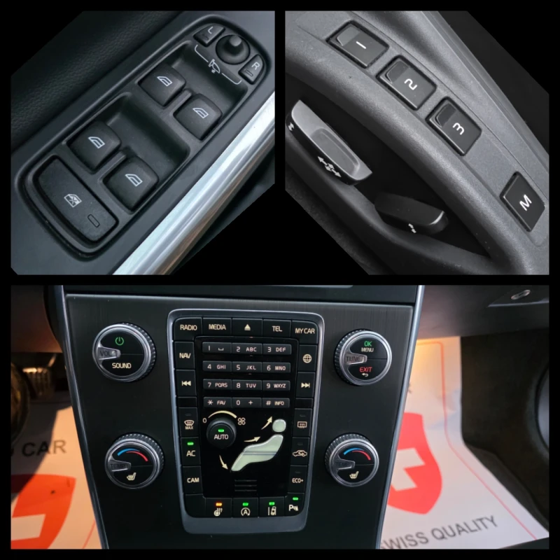 Volvo V60 2.0d * SUMMUM* AVTOMAT* KEYLESS* DISTRONIC* SWISS, снимка 13 - Автомобили и джипове - 52506510
