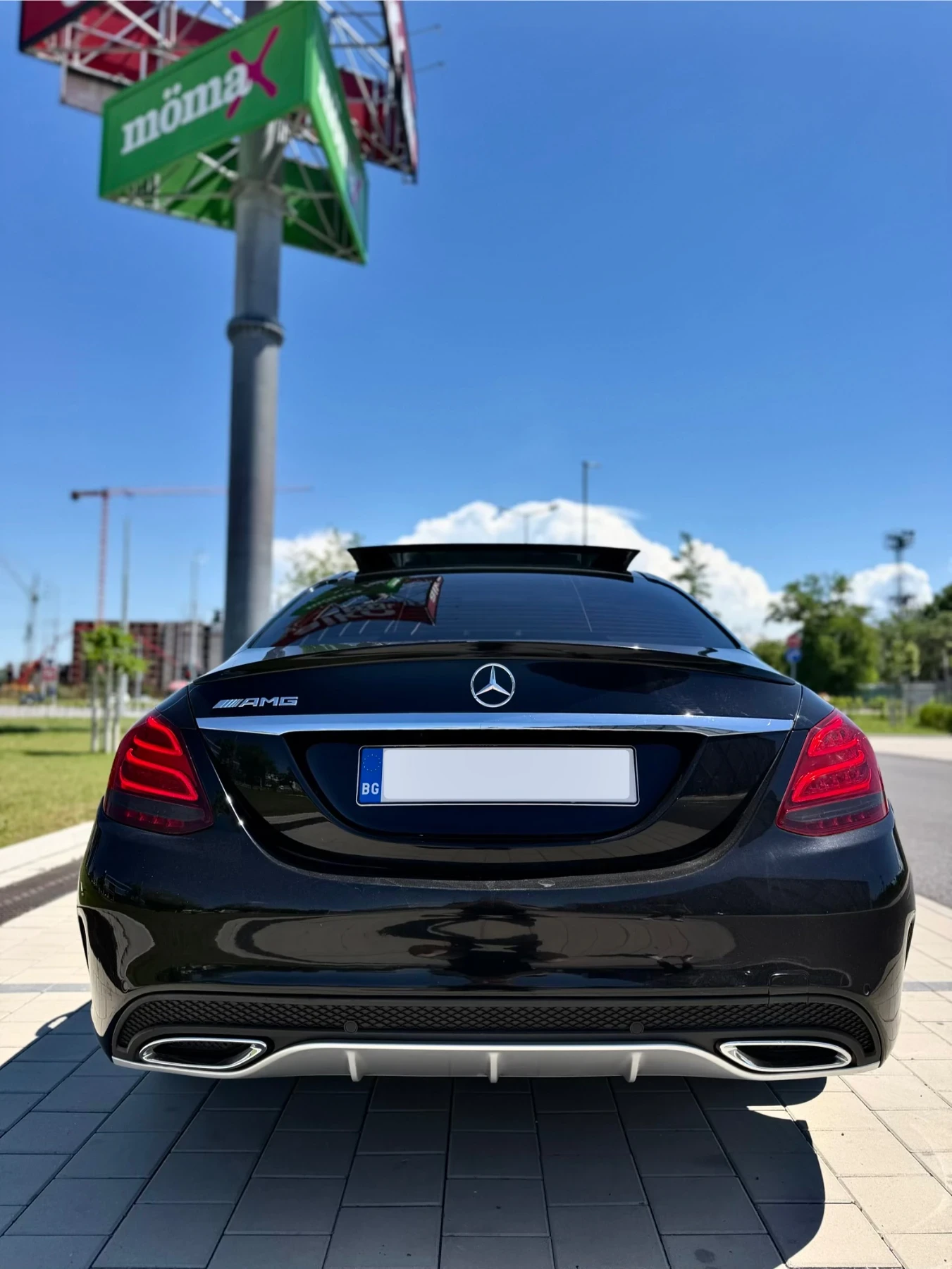 Mercedes-Benz C 250 AMG 4MATIC Burmester, снимка 5 - Автомобили и джипове - 54931039
