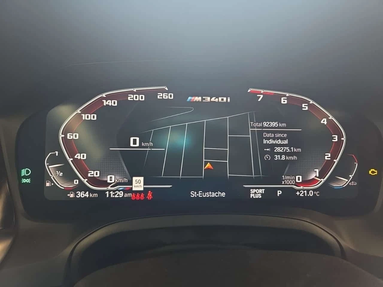 BMW 340 M340i xDrive/ШИБИДАХ/360/ВТОРИ ГУМИ, снимка 9 - Автомобили и джипове - 55197327