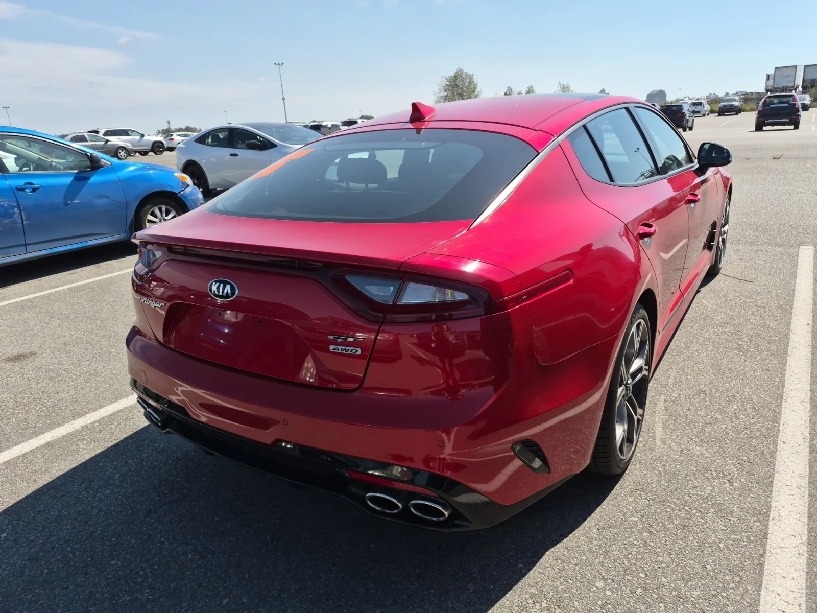 Kia Stinger STINGER GT LIMITED / АВТОКРЕДИТ, снимка 3 - Автомобили и джипове - 56047000