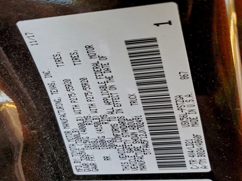 Toyota Tundra CREWMAX 1794/AWD/КРЕДИТИРАНЕ ОТ 626 ЛВ НА МЕСЕЦ, снимка 12 - Автомобили и джипове - 53190413