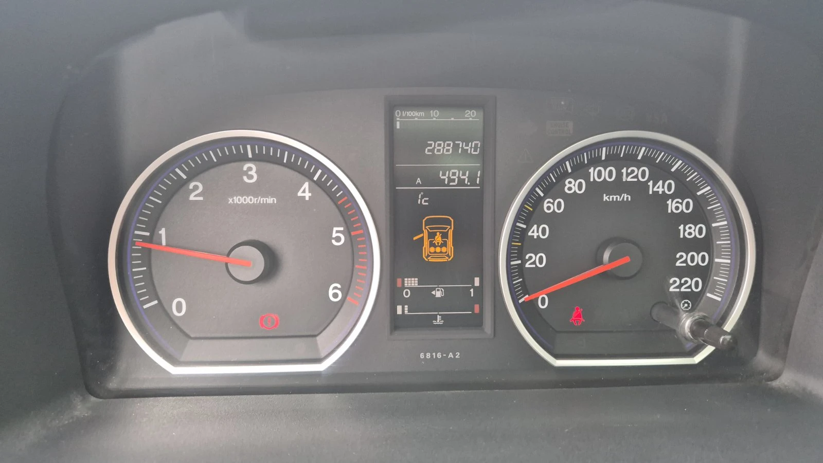 Honda Cr-v 2.2 i-CTDi  4WD 7 местна Първи собственик, снимка 12 - Автомобили и джипове - 53596763