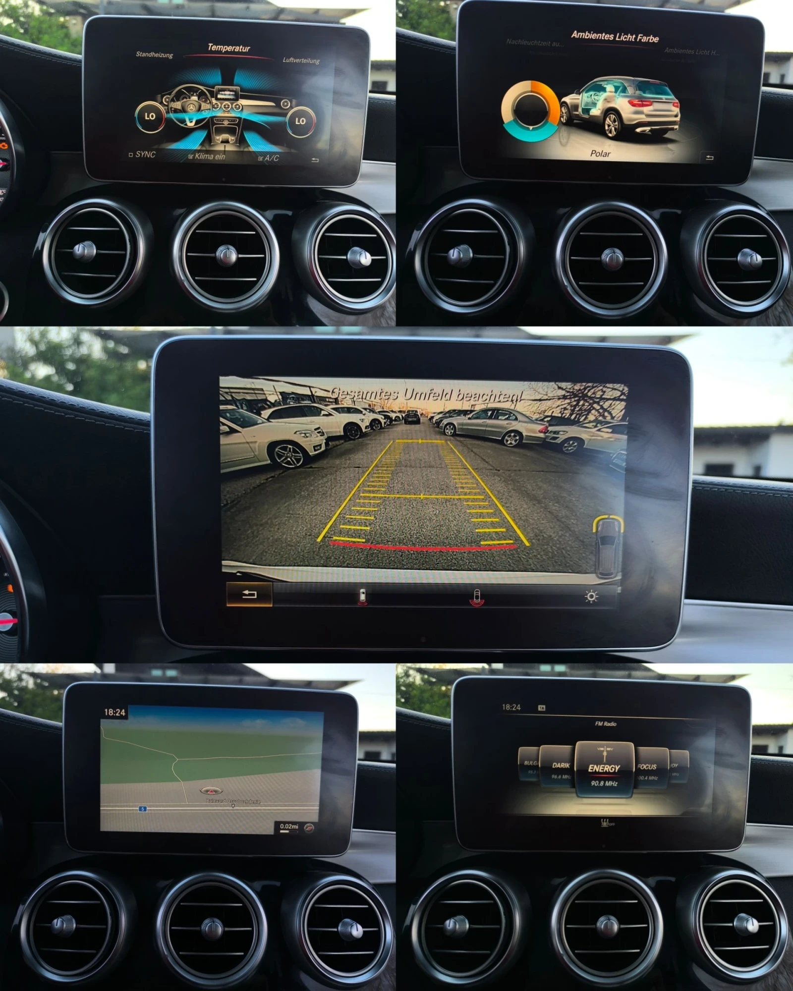 Mercedes-Benz GLC 350 D* AMG-LINE* 9G* 4-MATIC* ПАНОРАМА* , снимка 11 - Автомобили и джипове - 54140654