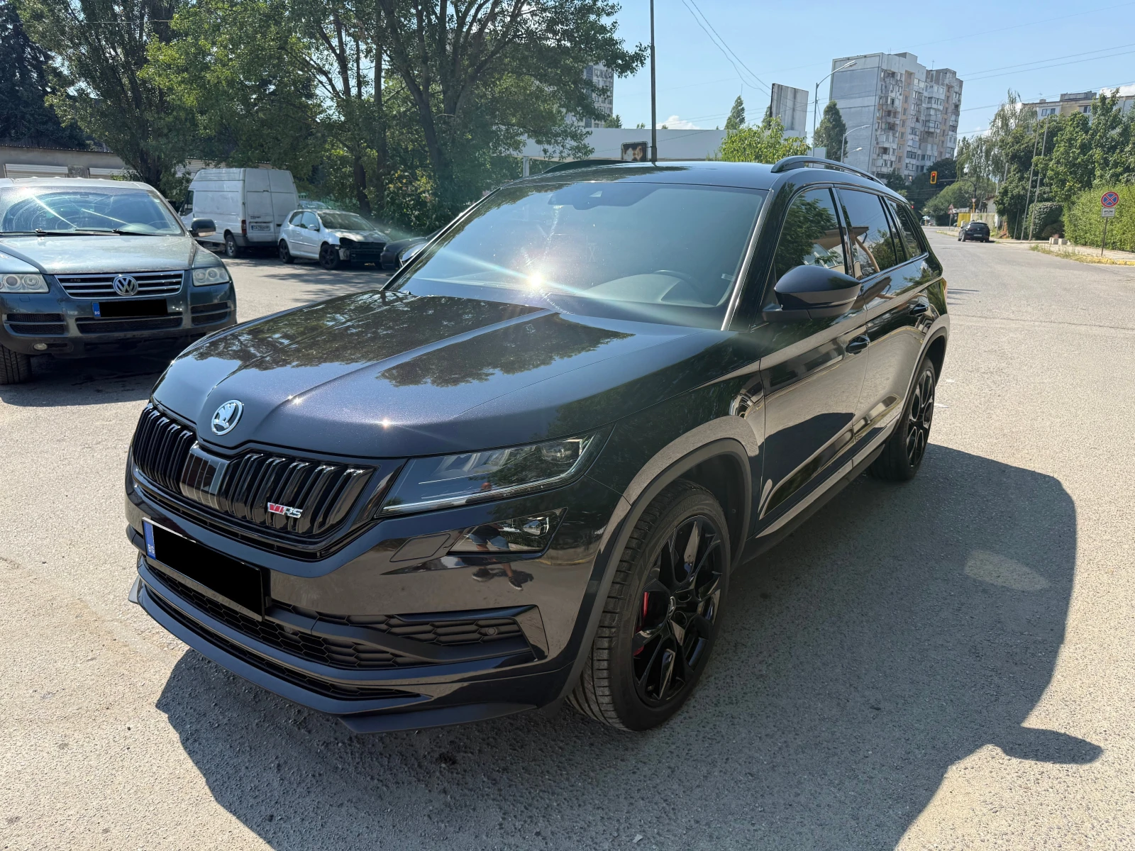 Skoda Kodiaq VRS 2.0BI-TDI 4x4 7-местен Black Edition , снимка 3 - Автомобили и джипове - 55791070