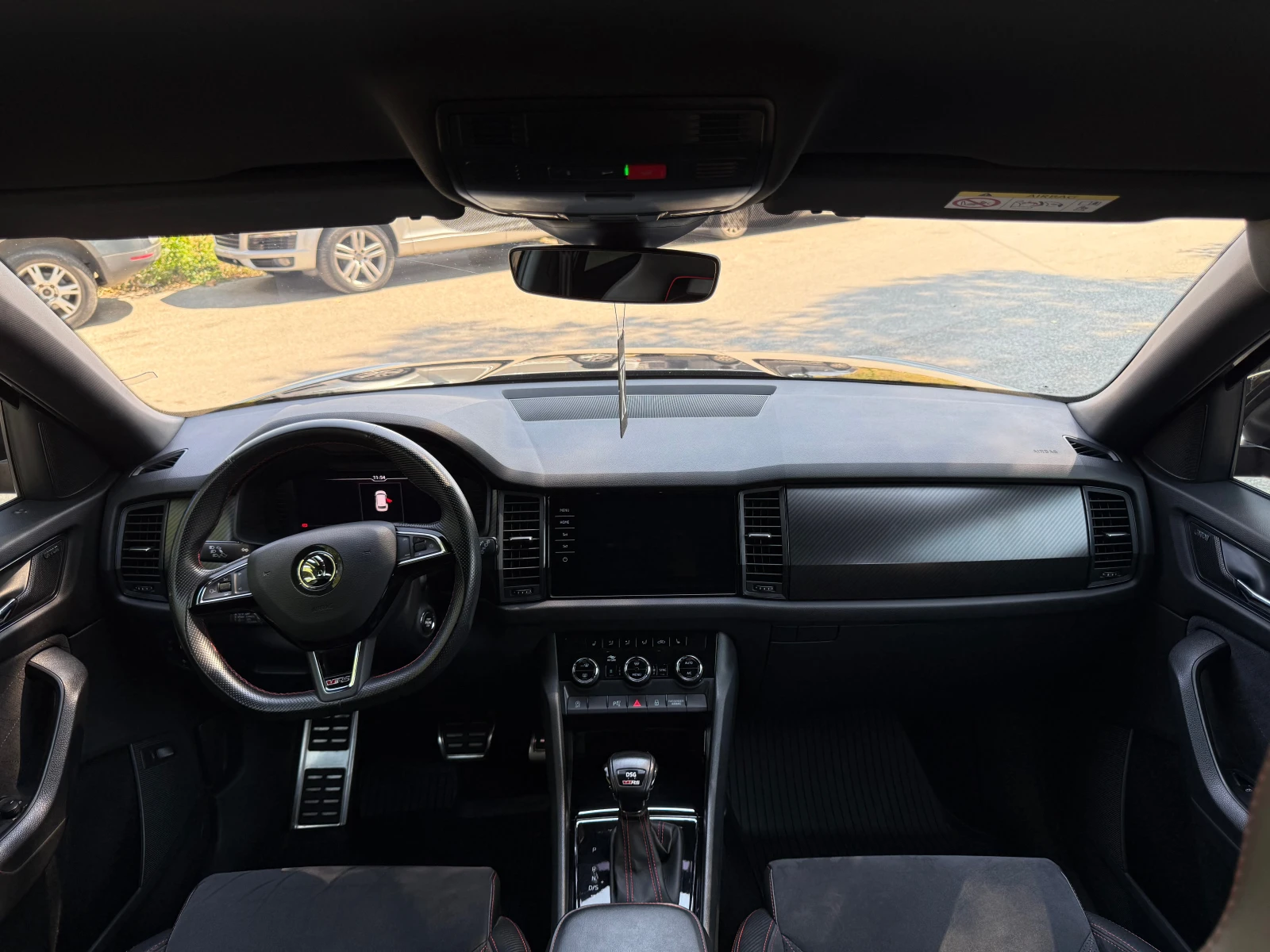 Skoda Kodiaq VRS 2.0BI-TDI 4x4 7-местен Black Edition , снимка 14 - Автомобили и джипове - 55791070