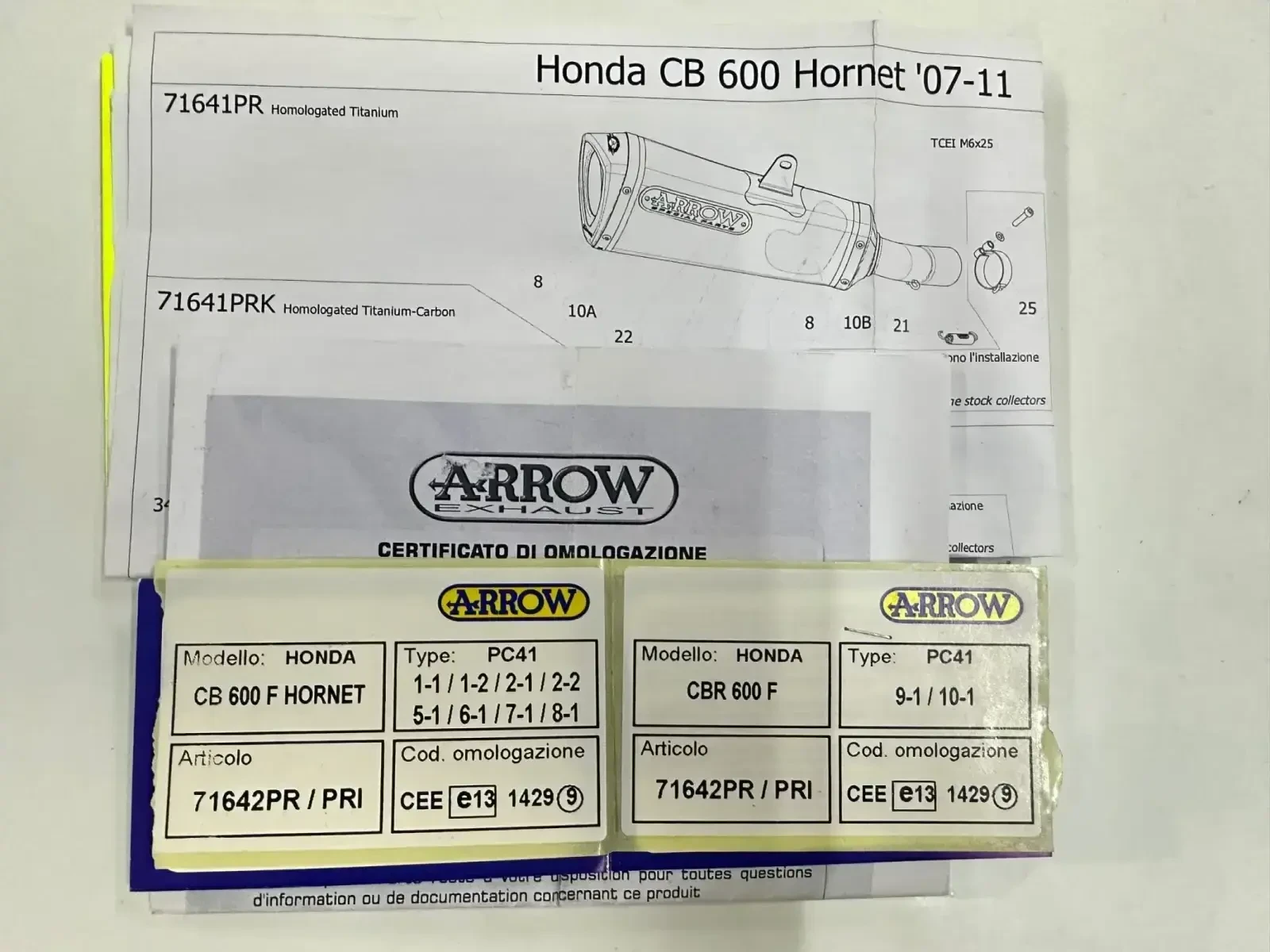 Honda Hornet 600i Arrow - изображение 9