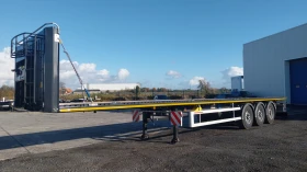 Полуремарке Kaessbohrer SPS FLATBED НАЛИЧНО, снимка 1 - Ремаркета - 49226283