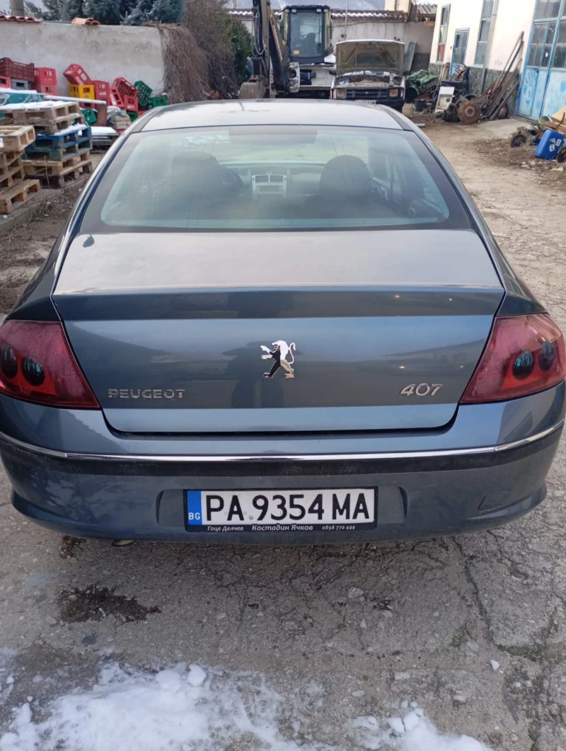 Peugeot 407 1.6 hdi, снимка 2 - Автомобили и джипове - 49226633