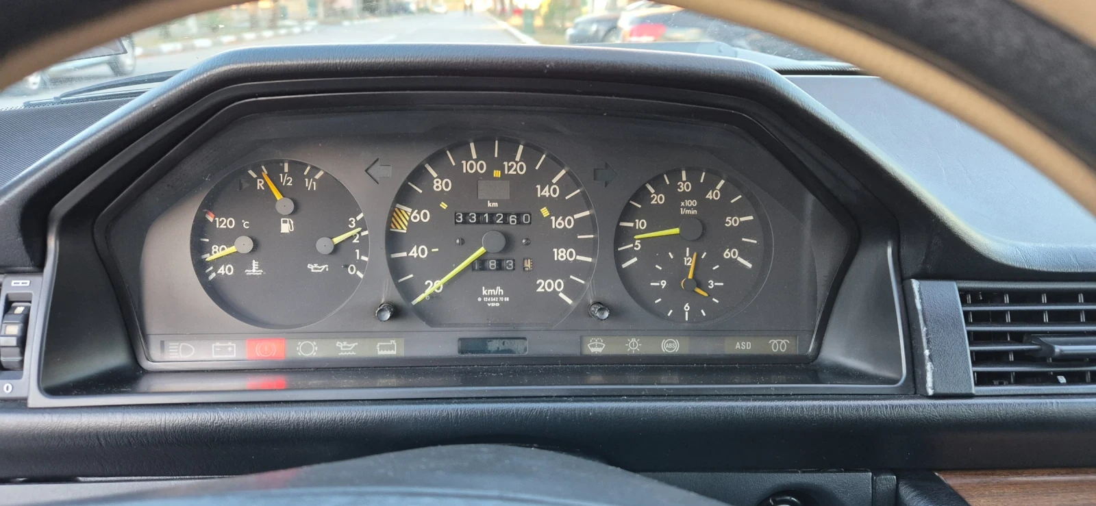 Mercedes-Benz 124 2.5чист дизел с климатик, снимка 7 - Автомобили и джипове - 54149981