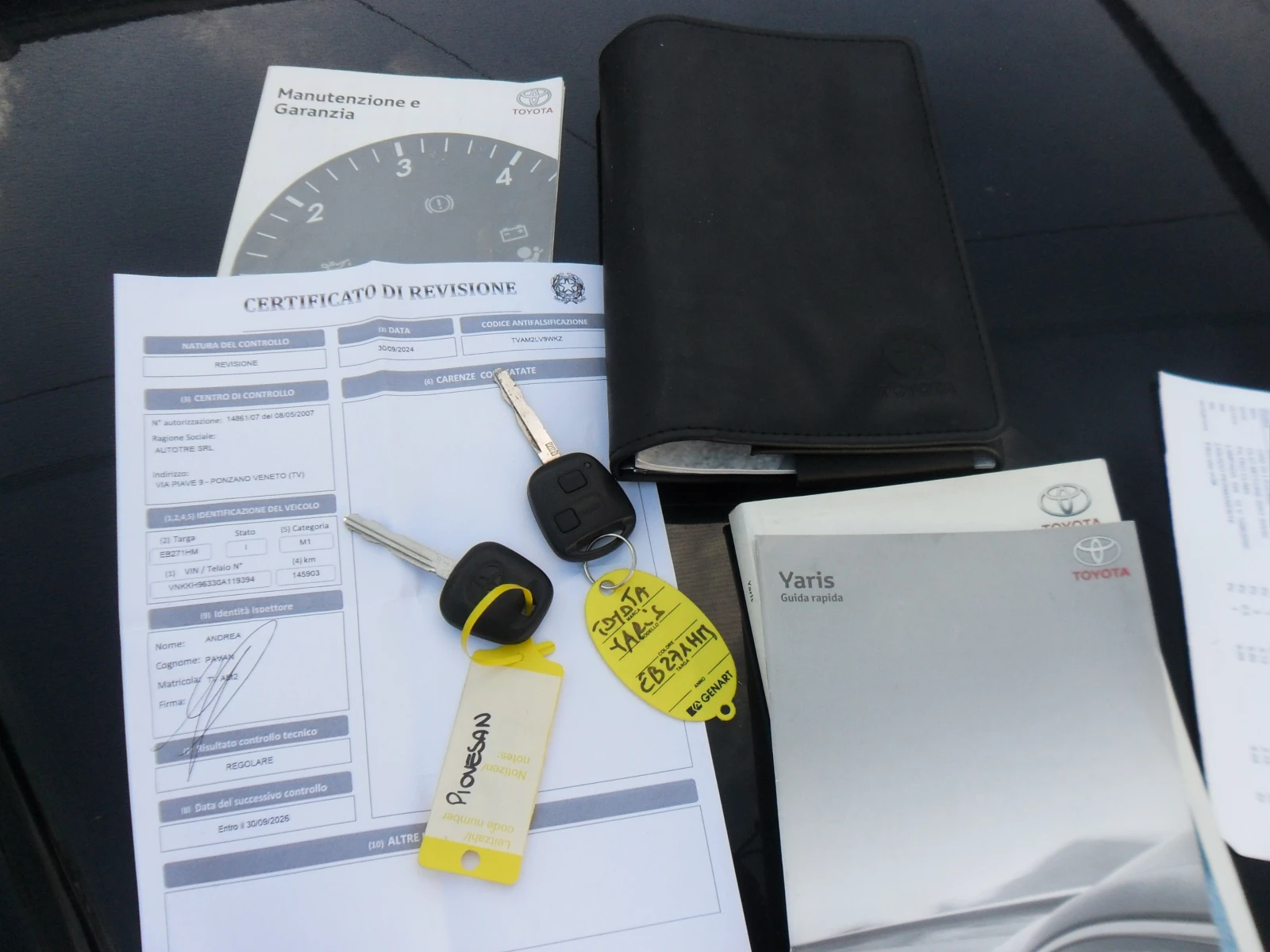 Toyota Yaris 1, 3-VVTI-KLIMATRONIK-ITALY, снимка 10 - Автомобили и джипове - 54542190